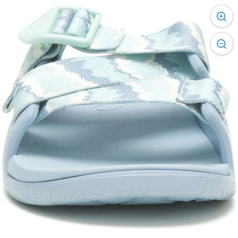 New Chaco Women’s Chillos Slide Sandal Tinge Sky Blue  Size 6